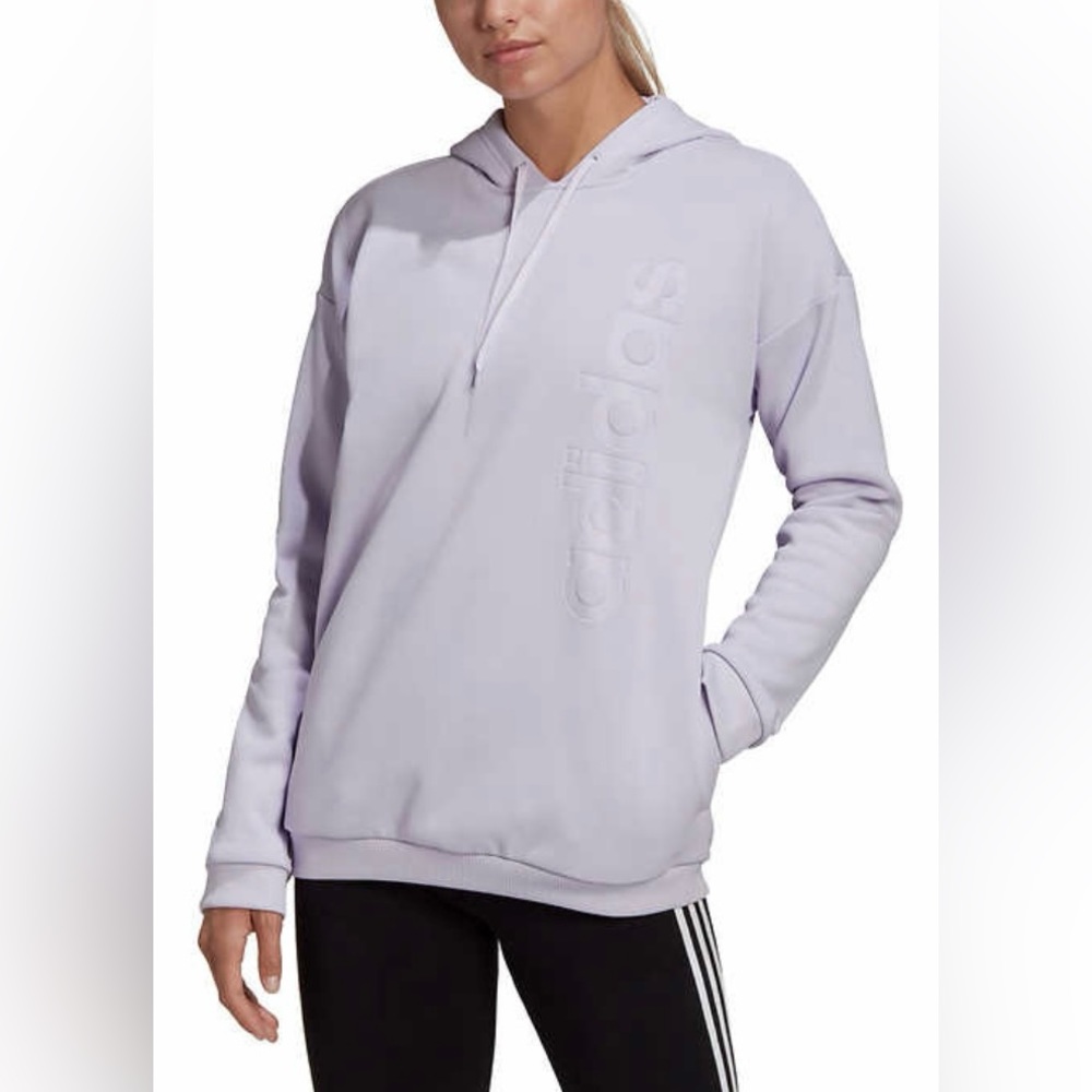Adidas 
Ladies Gear Up Hoodie
Size: L 
Color: Purple